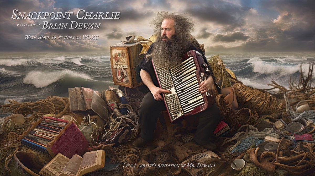 Brian Dewan guested this week on my radio show Snackpoint Charlie -- did he play some long-lost tracks from his record collection, read an obscure text, or dazzle us with his acapella Captain Beefheart impression? ANSWER: all of the above. Listen now at wavefarm.org/wf/archive/cw3…