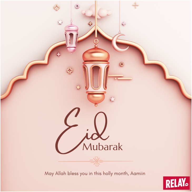RELAY wishes you Eid Mubarak.
.
.
#relayindia #eidmubarak #eid #festival #festivevibes