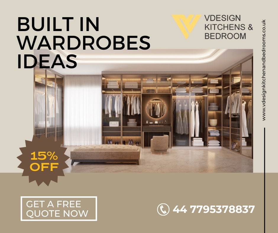 📢Built-In Wardrobe Ideas To Create a Stylish & Functional Space 🙌 #BuiltInWardrobes These wardrobes are designed to fit perfectly into the space you have available, making them a great choice for any room.👉shorturl.at/bglDH