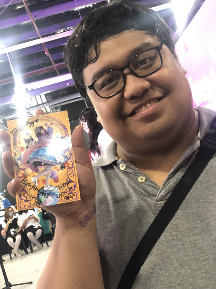 kirakirakat's tweet photo. NICE TO MEET YOU @Ginnycost thank you so much for buying a print and supporting me!!
#phvtuber #onlivecon #ENVtuber https://t.co/pVFRLmSmFs