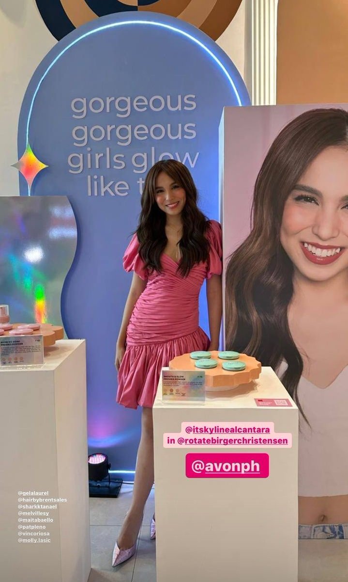 DianaBo08295566's tweet photo. Avon event 💓
Congrats Kyline 💓

@2002kyline #kylinealcantara 
#simplypretty https://t.co/P50sbbhIvm