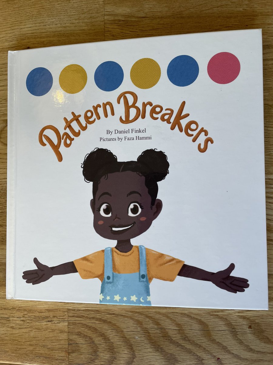 matemagikern's tweet photo. Just received my copy of Pattern Breakers! Excited to share it with my little one. What age group is it intended for @MathforLove? #mathreads https://t.co/t9q5vccI25