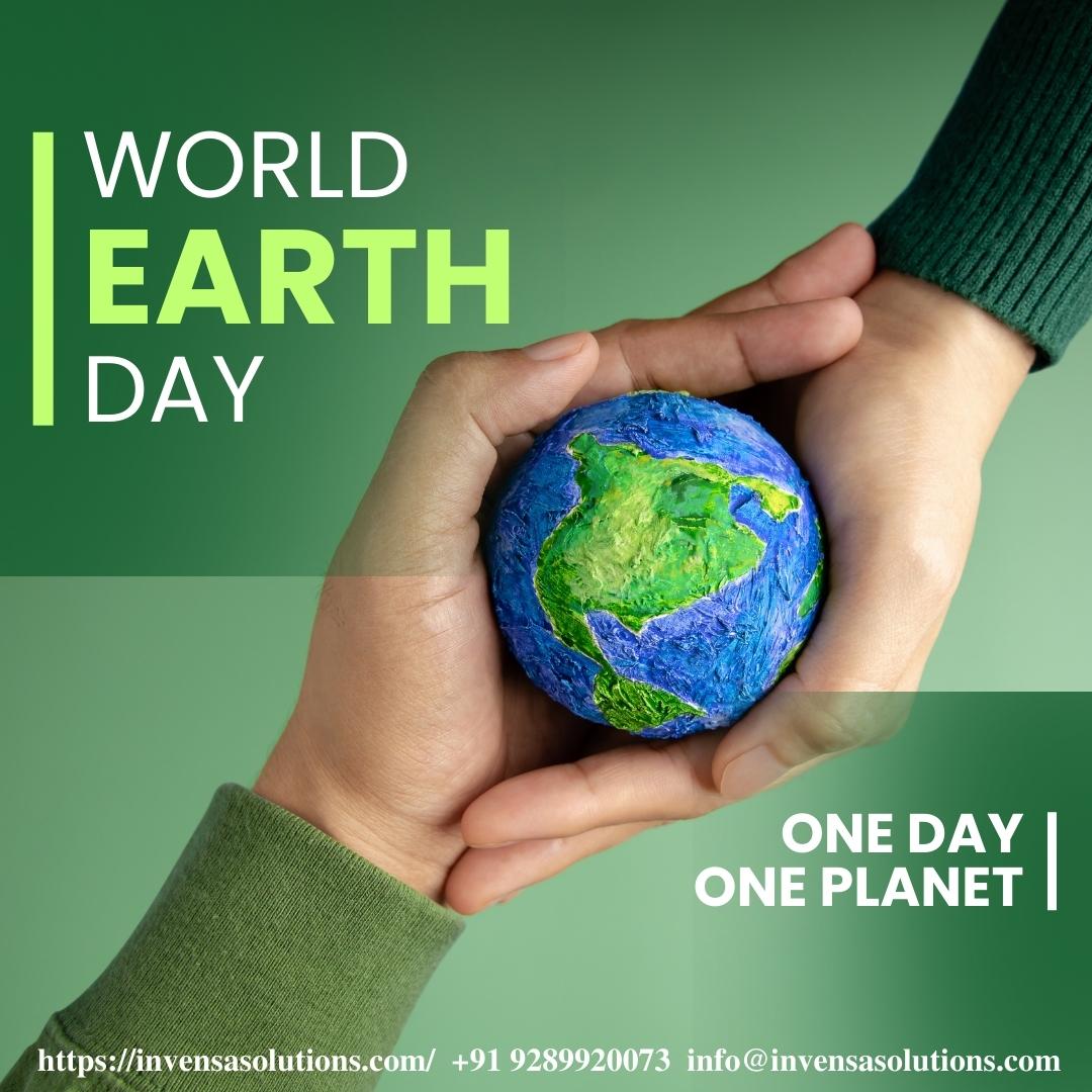 'Our planet is in our hands: Let's take care of it.'

#WorldEarthDay #EarthDay #saveearth🌍 #saveplanet #earth #motherearth #nature #invensapacksolutions #invensapacksolutionsllp #OurPlanetOurHealth #savetrees🌴