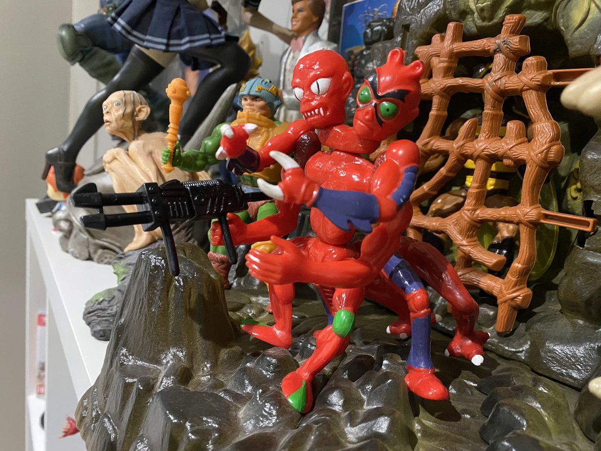 Nunu_90210's tweet photo. Modulok ha llegado para quedarse en la “Cueva del Terror” no me imaginaba que fuera tan chulo 👹 #motu #mastersdeluniverso #modulok https://t.co/Skh34laxCR