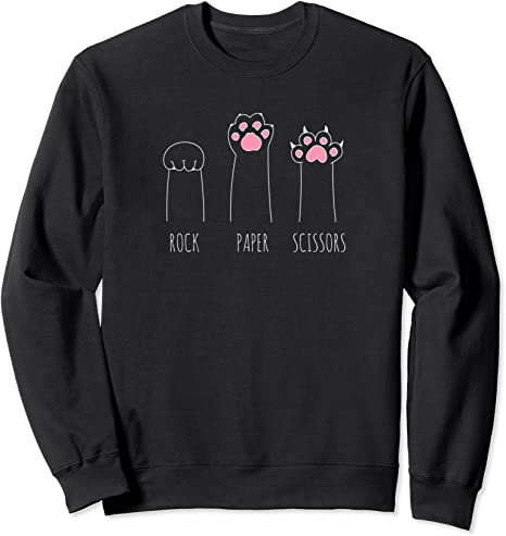 PoisonDesignGC's tweet image. Elevate your style with Rock Paper Scissors Sweatshirt! 🐾🎲 Adorable kitten paw design and the game of Rock Paper Scissors, perfect for cat lovers and fashion enthusiasts. 😍 #PoisonDesign #KittenPaws #GiftIdeas #Fashion #Style #Sweatshirt amazon.com/dp/B0BXHRX2MT