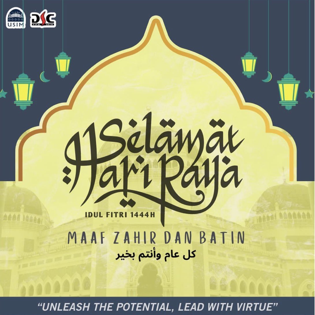 DscTwt's tweet photo. [ SELAMAT HARI RAYA 🌙✨ ]

Salam 1 Syawal ✨

Cahaya Ramadhan berlalu pergi,
Menyambut tibanya Aidilfiri,
Ampun maaf segala pergi,
Semoga ikatan kekal dihati.

Selamat Hari Raya kami ucapkan kepada seluruh warga FPg! Maaf zahir dan batin 🙏🏻✨ https://t.co/R4b7Z2to0k
