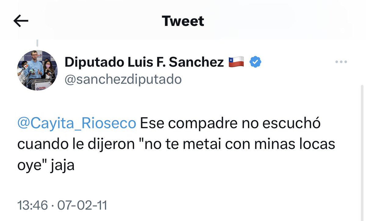 Payors's tweet photo. @sanchezdiputado https://t.co/jSLHN253vh