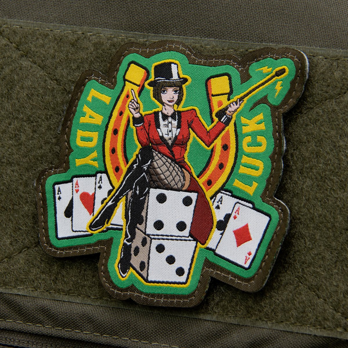 milspecmonkey's tweet image. Bring some mo' anime, Lady Luck is here to put the odds in your favor.
Art by guest artist Precia-T
===
#moralepatch #moralepatches #animepatch #milspecmonkey