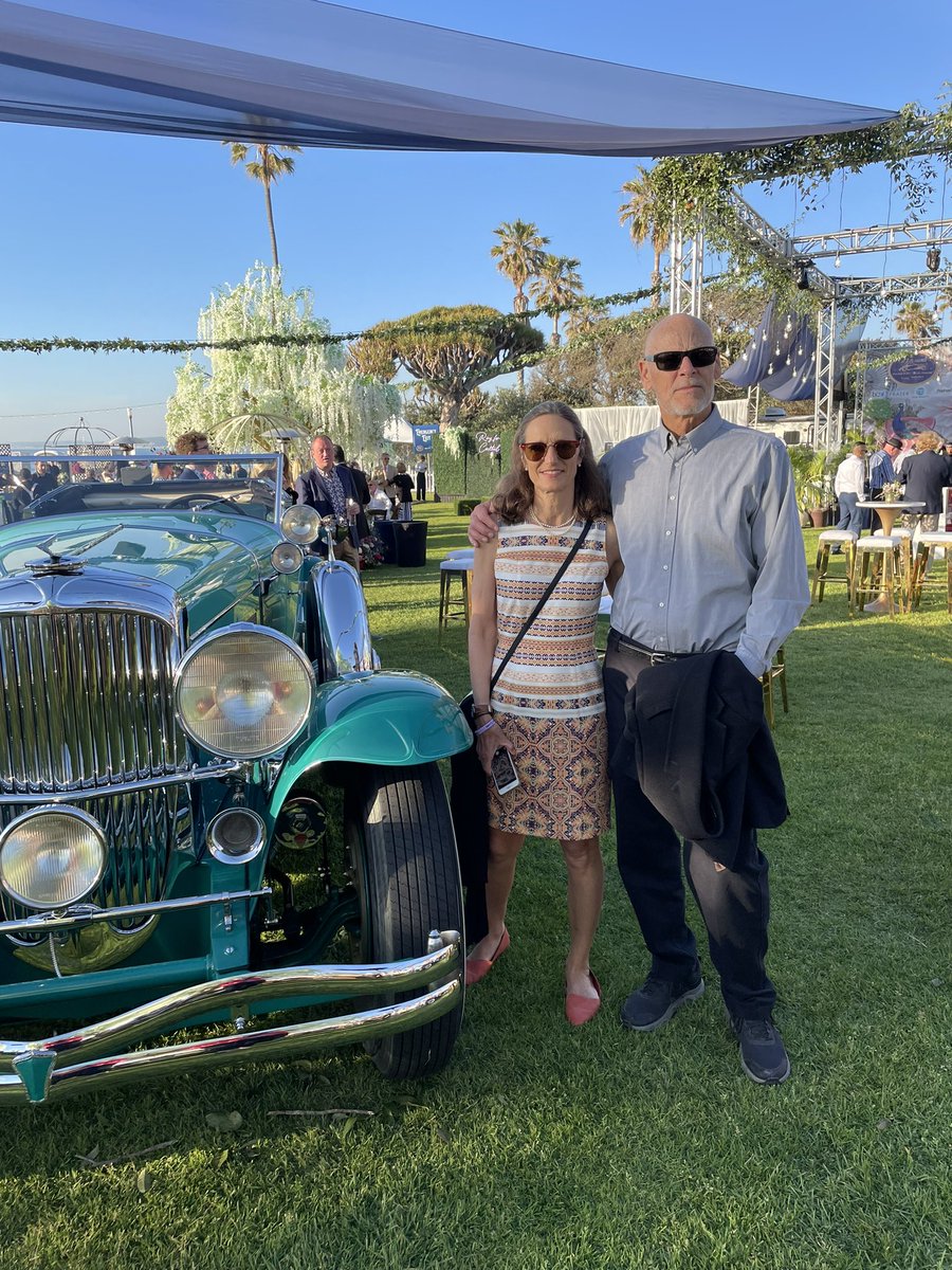 And we’re off!! The gates are open. It’s a perfect evening on the Concours lawn. 
💎 Join is Sunday at the La Jolla Concours. TKTs at LaJollaConcours.com