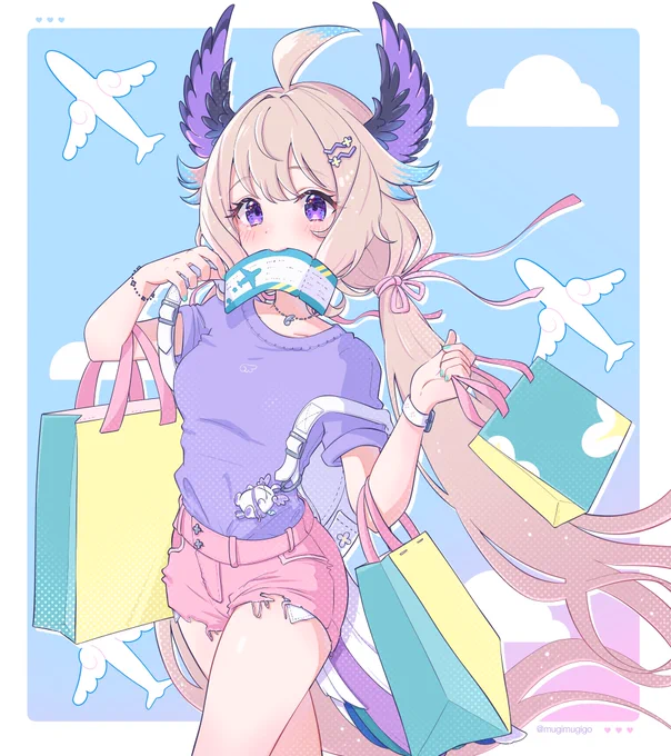   #EnnaVacation #エナーアート #Palouette #NIJIArt 