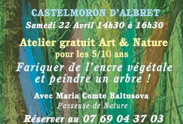 theviotmartial's tweet photo. 22/4 (14h, halle Castelmoron d'Albret) : La Caucas'ri d'Albret invite les enfants de 5-10 ans à participer à un atelier gratuit pour apprendre les techniques de fabrication d'#encres végétales et de la #peinture sur arbre😀. Goûter sur place. 07 69 04 37 03 https://t.co/WN7PNThoj5