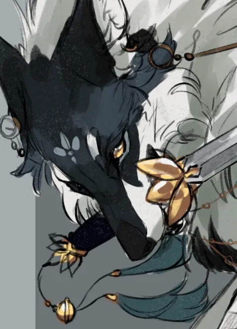 Working on some more comms. Helps my confidence when it's a really pretty design lol