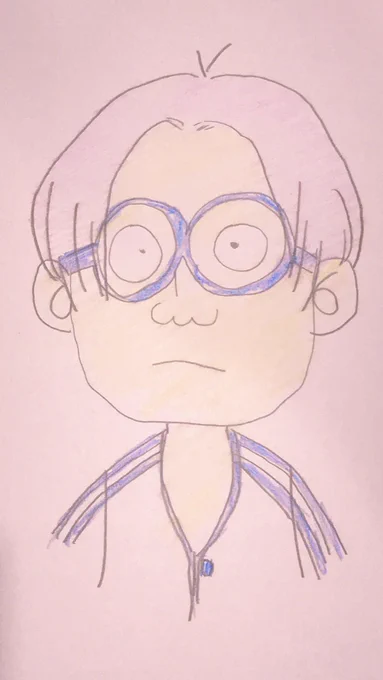 ワンピにハマってる甥っ子くんたちからコビーのビフォー(適当)アフター(本気)を描いてほしいと言われたので描きました。※見本有 