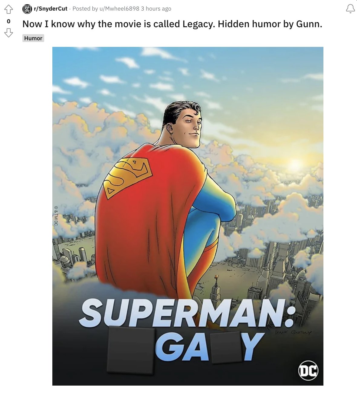 cole ⚡️ on Twitter "Decided to go on the Snyder Cut subreddit out of