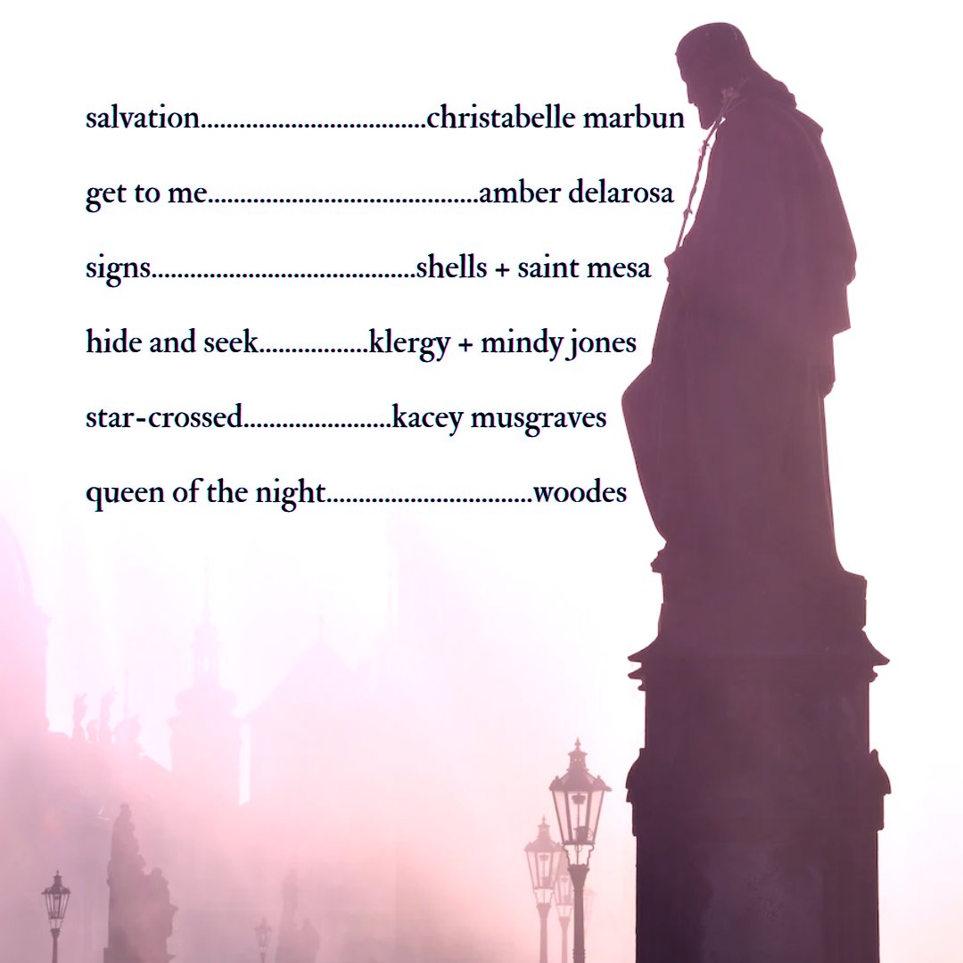 zipitelle's tweet photo. Me? On time to a hashtag prompt where I can finally share songs from OF RUSTED THROAT's playlist? Never.
#WIPlaylist https://t.co/HrffdWsOGW