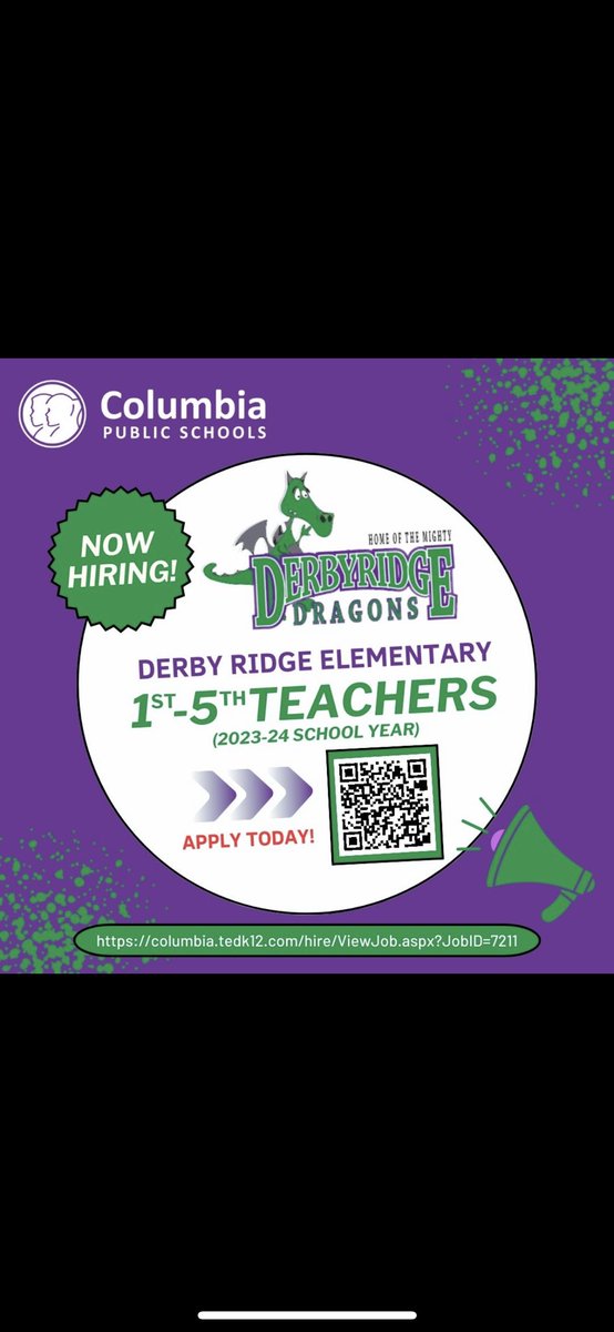 Laura Shaw (@mrs_shaw_dre) on Twitter photo Come work with us!!!!  We’d love to have you on our team 💚💜
#cpsbest <a href="/TWoodsDRE_P/">Tina Woods Ed.S</a> @MsWilsonDRE Come work with us!!!!  We’d love to have you on our team 💚💜
#cpsbest <a href="/TWoodsDRE_P/">Tina Woods Ed.S</a> @MsWilsonDRE