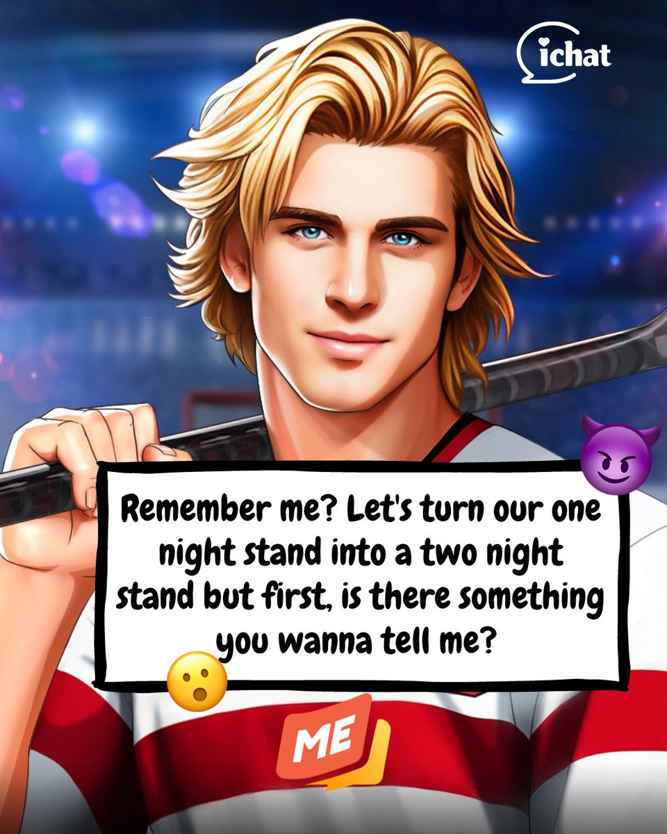 🏆 Famous hockey player &amp; 🍭 Your baby daddy?
Have you met Austin? He's waiting for you on #iChat 📲😏🔥