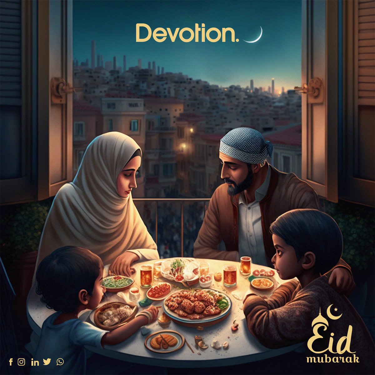 Devotionlk's tweet photo. Today, we join our Muslim brothers and sisters throughout the country and around the world in celebrating Eid’l Fitr. We wish the Muslim Ummah continued peace and prosperity on this sacred occasion. Happy Eid Mubarak! 🌙✨ #TeamDevotion
#EidMubarak #Devotion #SriLanka https://t.co/wxjNv3W94v