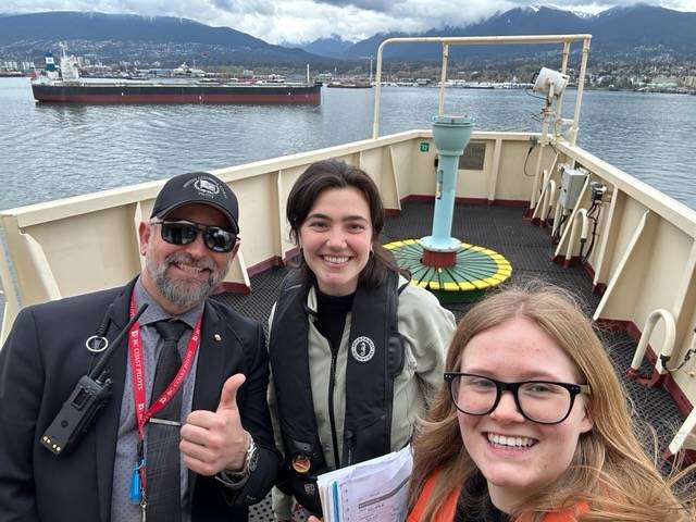 BC Coast Pilots (@bccoastpilots) on Twitter photo Here are BCIT Marine bridgewatch students Kayley and Sadie who are starting their marine careers. Joining BC Coast Pilots in Vancouver Harbour today to learn about a pilots role. #FutureBCCPPilots# <a href="/Transport_gc/">Transport Canada</a> <a href="/OmarAlghabra/">Omar Alghabra</a> #seafarers #supplychain #bccp <a href="/bcit/">British Columbia Institute of Technology (BCIT)</a> Here are BCIT Marine bridgewatch students Kayley and Sadie who are starting their marine careers. Joining BC Coast Pilots in Vancouver Harbour today to learn about a pilots role. #FutureBCCPPilots# <a href="/Transport_gc/">Transport Canada</a> <a href="/OmarAlghabra/">Omar Alghabra</a> #seafarers #supplychain #bccp <a href="/bcit/">British Columbia Institute of Technology (BCIT)</a>