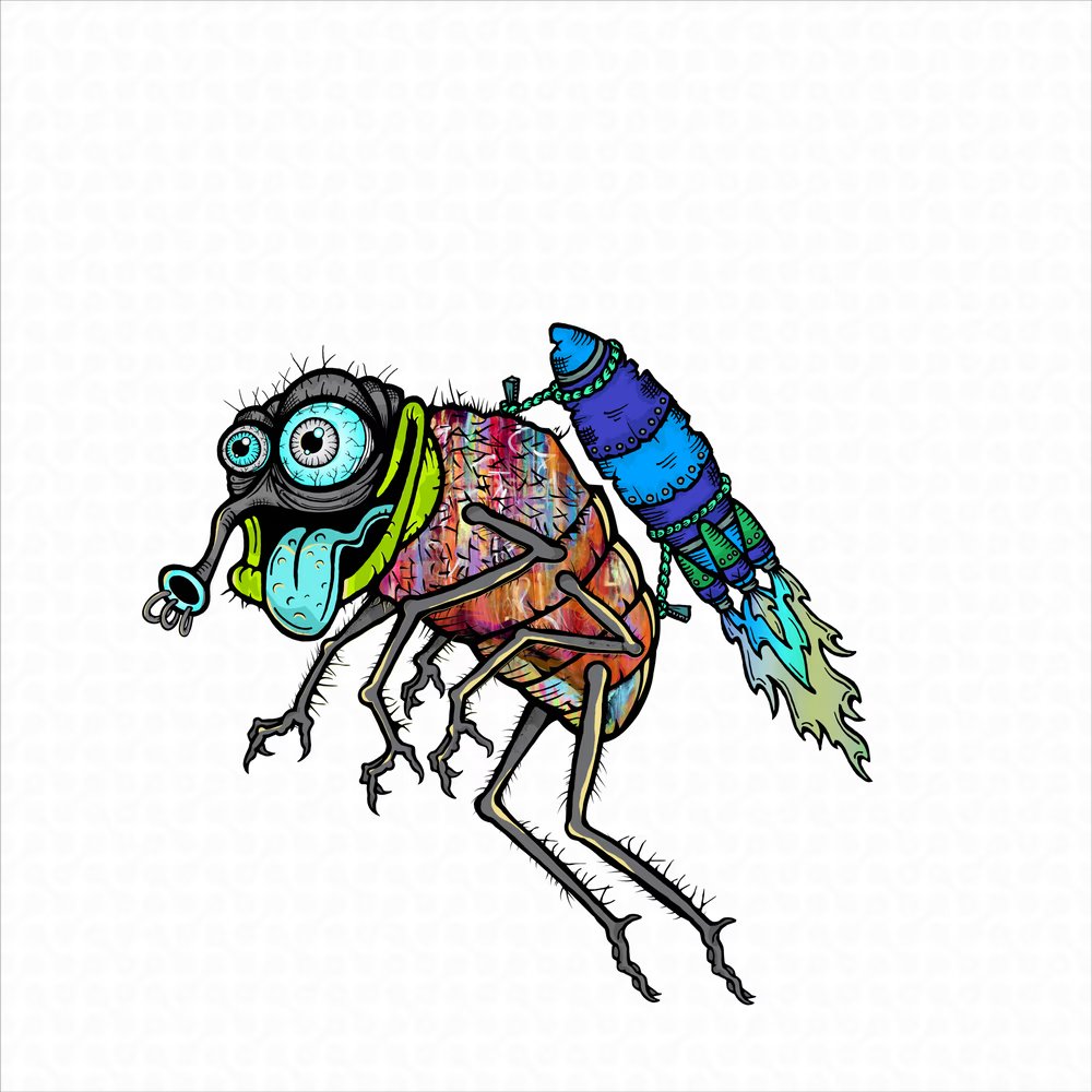 DrMilburn's tweet photo. The @funky_flies are so dope, so fresh and so clean, clean. Come check out a community that has fun, ignores the FUD, angst and BS , flies together as a swarm and NEVER stops. Come get you wings and Fly with us! #NFTCommunity #Fluno #Flingo https://t.co/E7LeJ4sAne