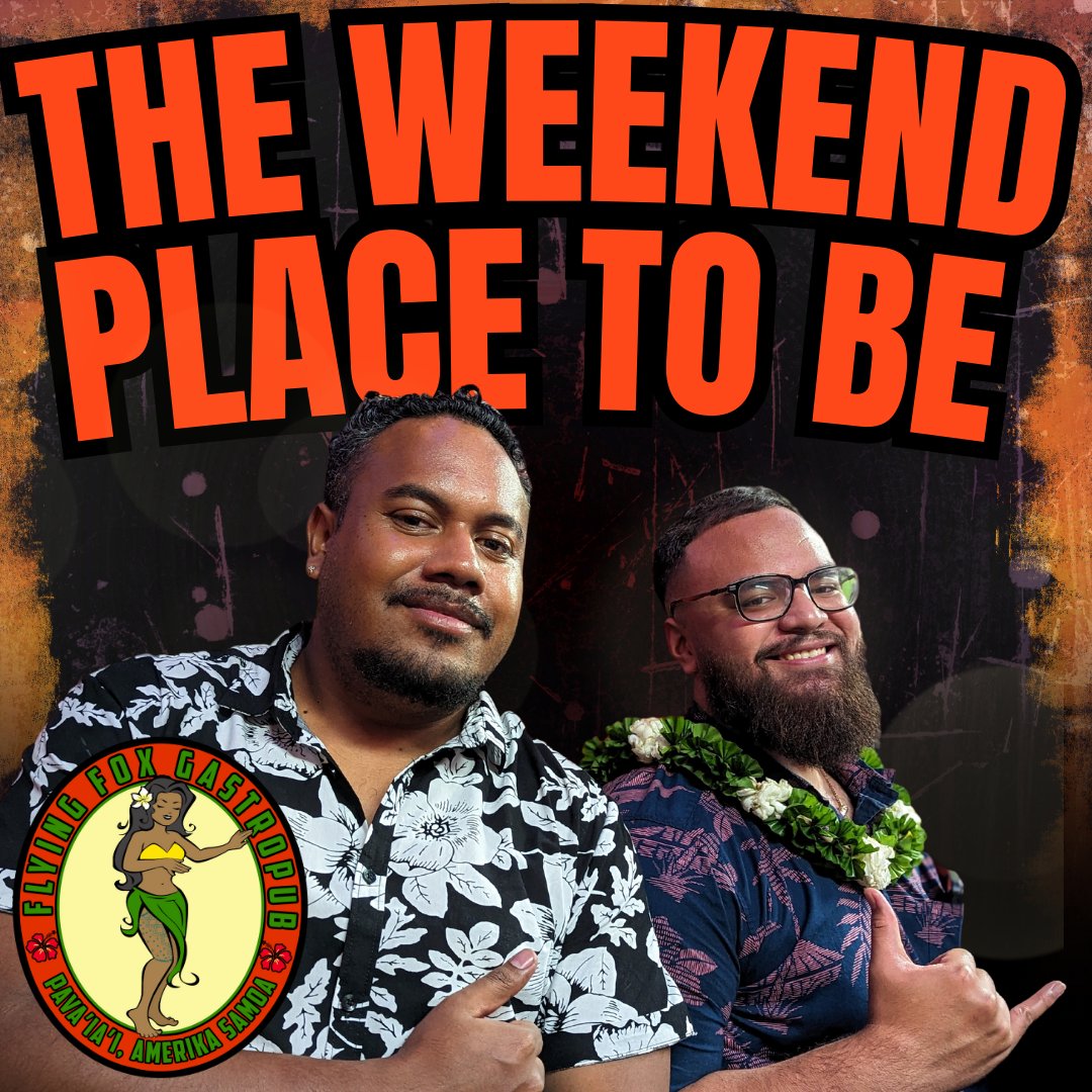 FlyingFoxBeerAS's tweet image. Friday and time to get your happy hour on! There's only one place to get great food, delicious beverages and the best weekend vibe. Get your family &amp;amp; friends and head out to Pava'ia'i, because weekends are for Flying Fox!
