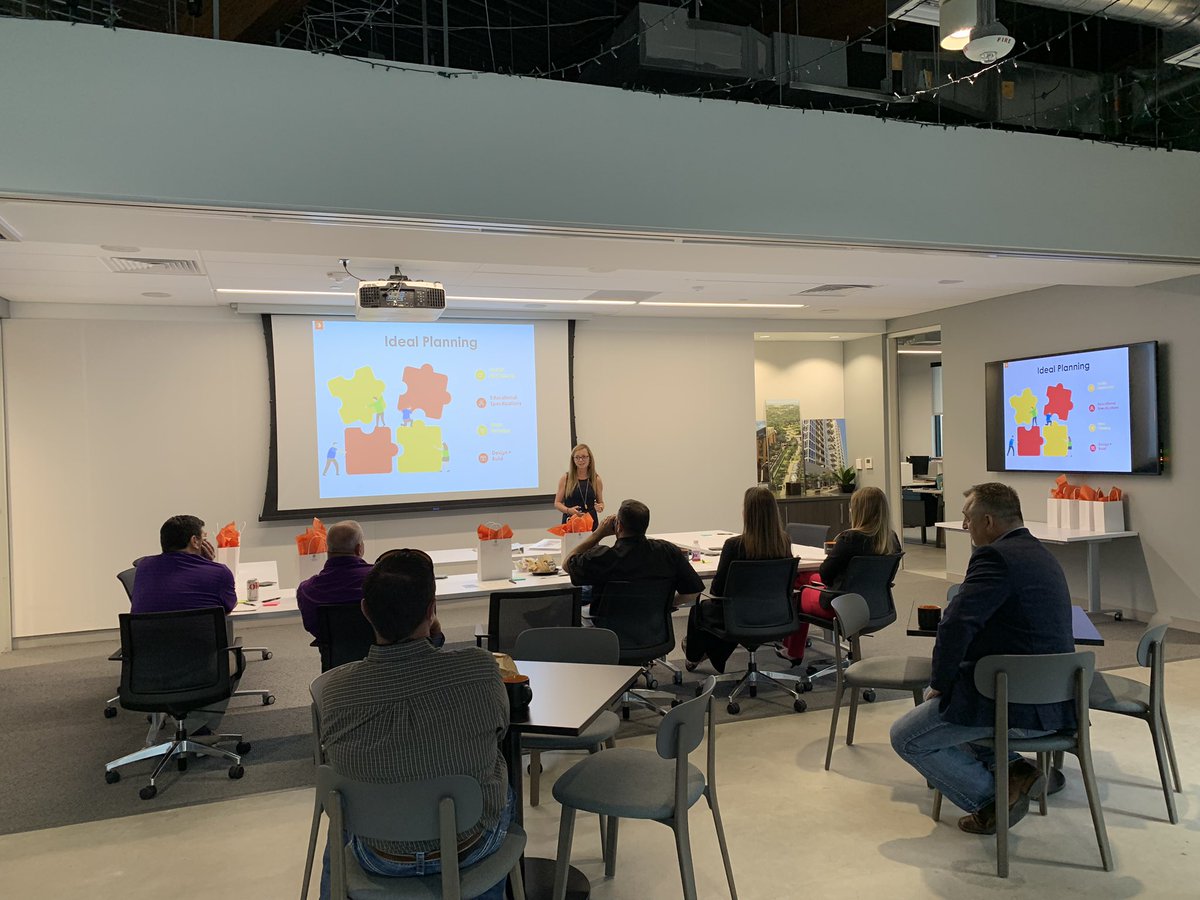Amber_ODonnell_'s tweet photo. Thank you to everyone who joined our Educational Planning Summit this morning in our Austin office!  I am #StantecProud that we have amazing educator, Meredith Watassek, on our team! If you have questions about Ed Specifications, please reach out! #stantecedu #thoughtleaderhip https://t.co/LZSNNGtfX0