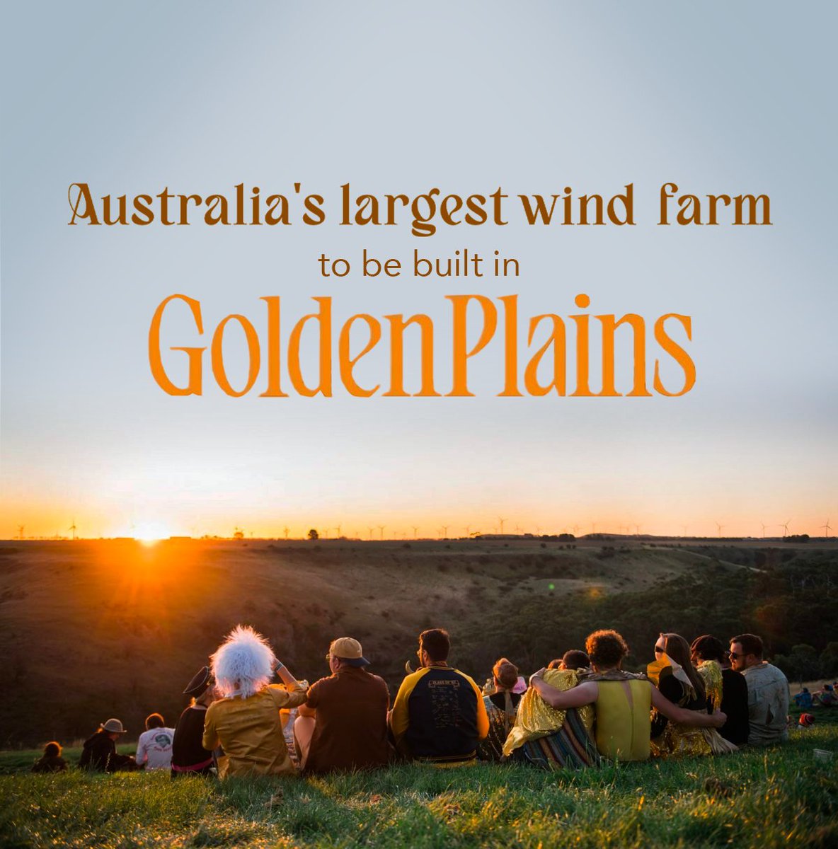Golden Plains just got even better.

Construction is underway.