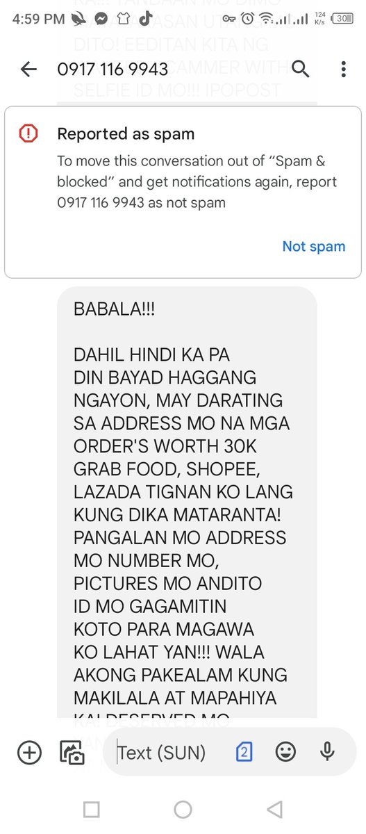 Jo65585Mae's tweet photo. Ilang buhay paba ang mawawala at masisira dahil sa illegal na OLA? hanggang kailan kayo bulag saming mga mahihirap? 

#NoToUnfairDebtCollectionPractices
#CancelOnlineLendingApps
#FightOnlineLoanSharks
#IStandAgainstIllegalOLA
#SenateHearingLoanSharkVicti https://t.co/7SYroteLt4