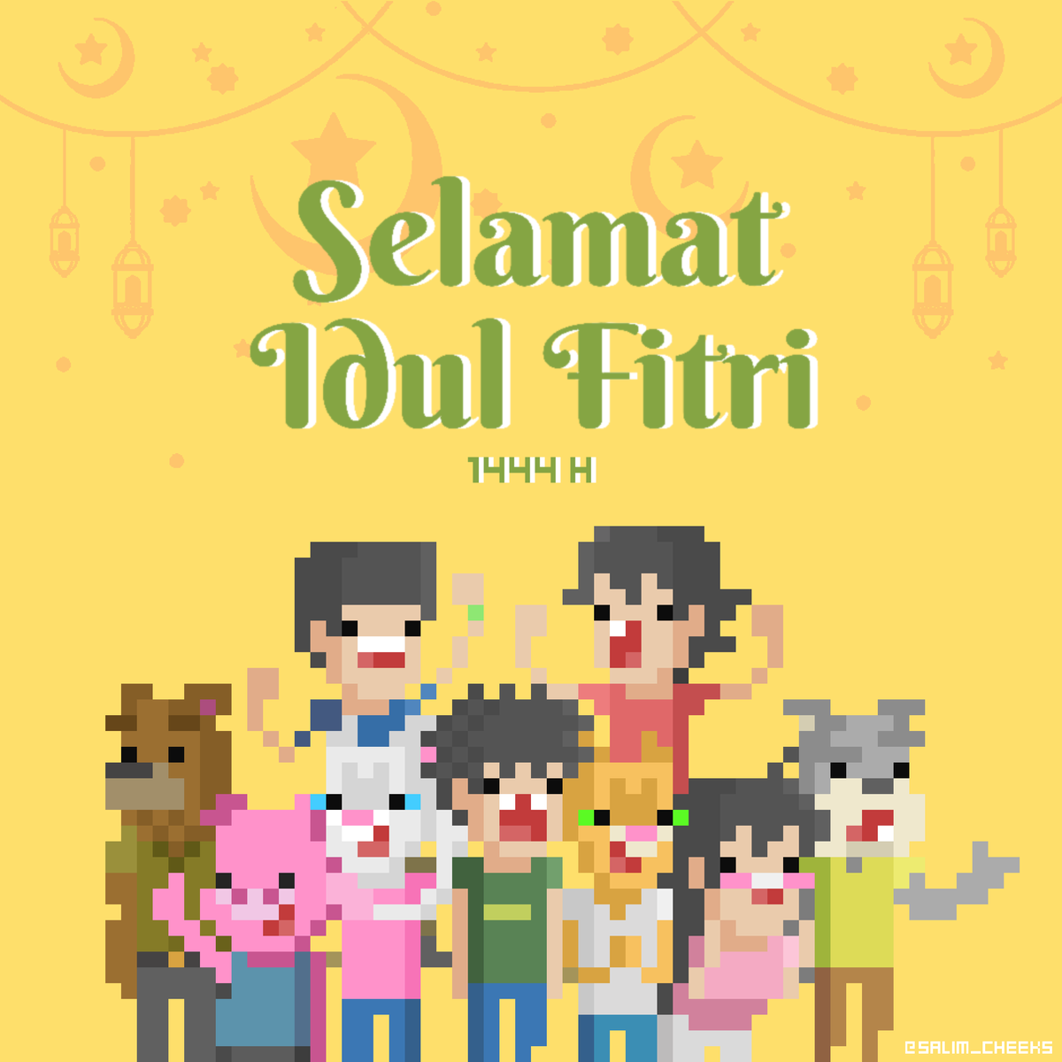 salim_cheeks's tweet photo. Mohon maaf lahir batin ya gaes kalo aku ada salah , semoga kedepannya bisa lebih baik lagi..😇
.
Selamat Hari Raya Idul Fitri .. 🙏

#salimcheeks #lebaran #eidmubarak #idulfitri https://t.co/nwUEN8d2tt