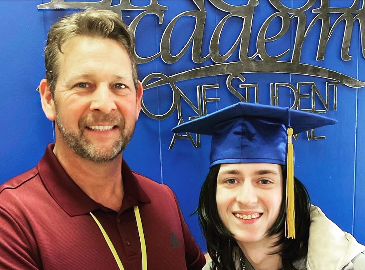 Celebrating our 2 newest grads with their Grad Walks this week! Way to go Isaiah and Devon!