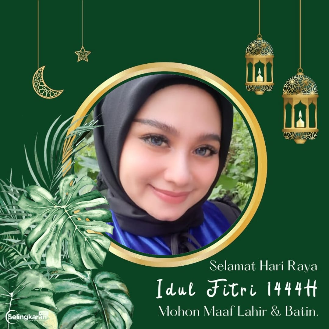 Minal aidin wal faizin 
Mohon maaf lahir dan batin 🙏

Selamat Lebaran 
Happy Eid Mubarak 💞