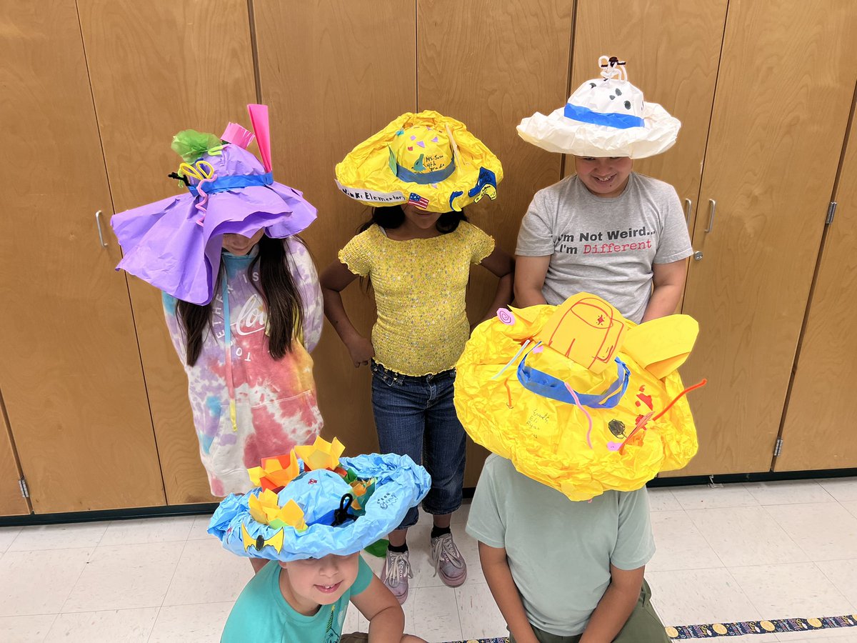 TrevinoSTEM's tweet photo. Kicked off Fiesta in San Antonio with an @Ozobot parade for the littles and 4th graders designed Fiesta Hats as a collaborative project! Thank you @melinda_valdez1 for the fabulous idea! @NISDSTEMLabs @NISDWanke #vivafiesta #sanantoniofiesta 🎉 https://t.co/A93xkgkJyY