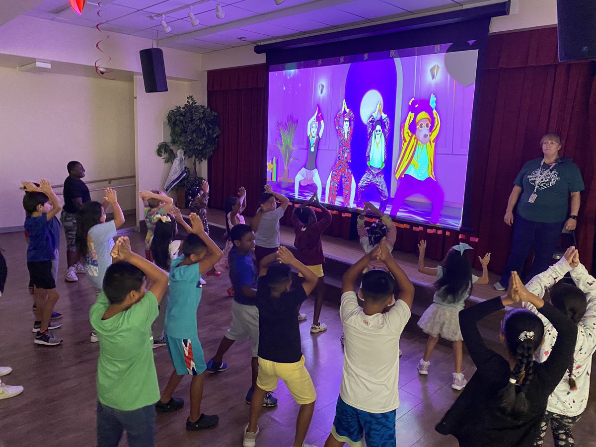 AllenParkElem's tweet photo. Thank you Ms. Buen for organizing our awesome Dance Fit fundraiser! Our students had so much fun raising money for our school and of course DANCING! @LeeSchools #TeamAllenPark #WorkHardShineBright https://t.co/m7CmxOnnsy
