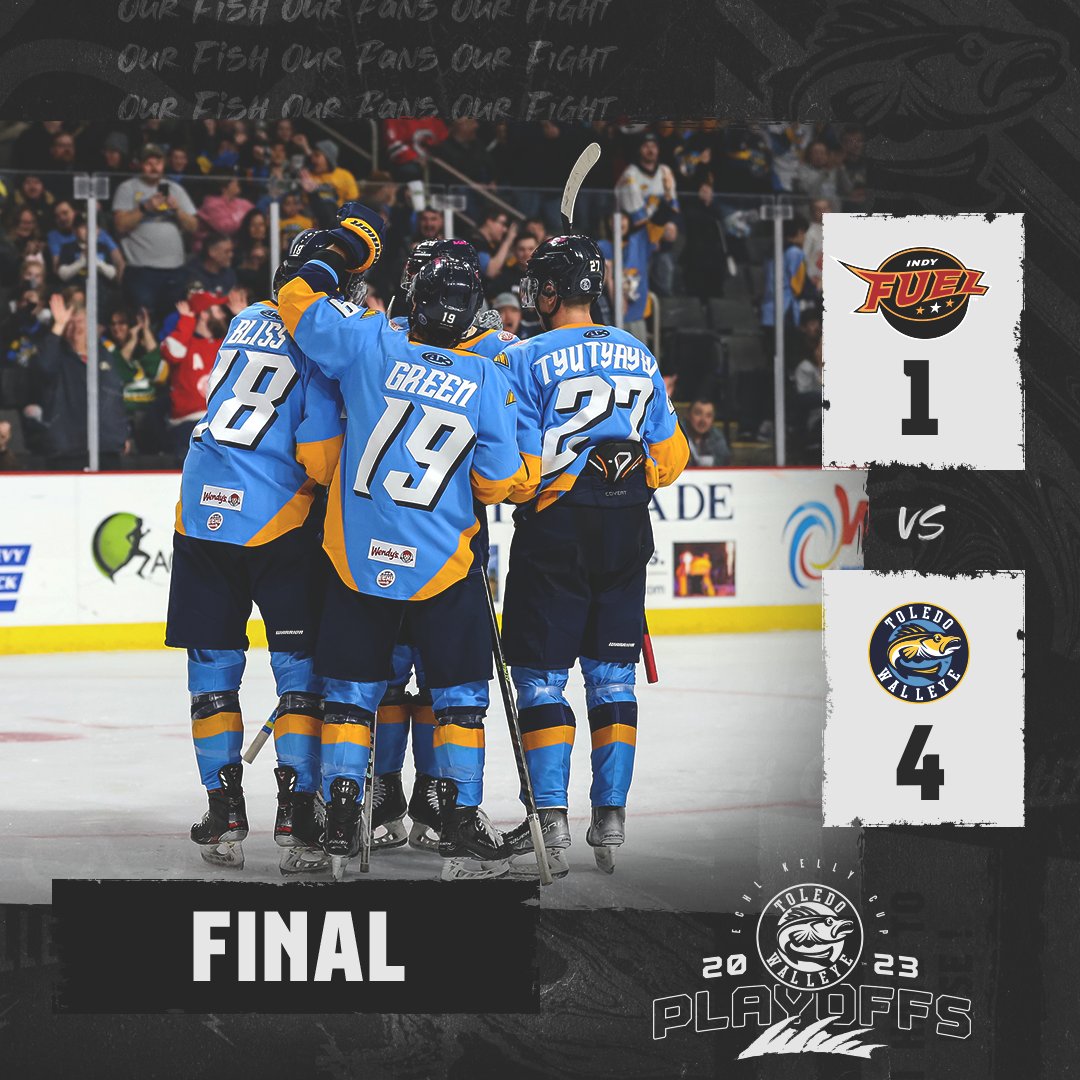 Toledo's Cossa named Warrior Hockey/ECHL Goaltender of the Month
