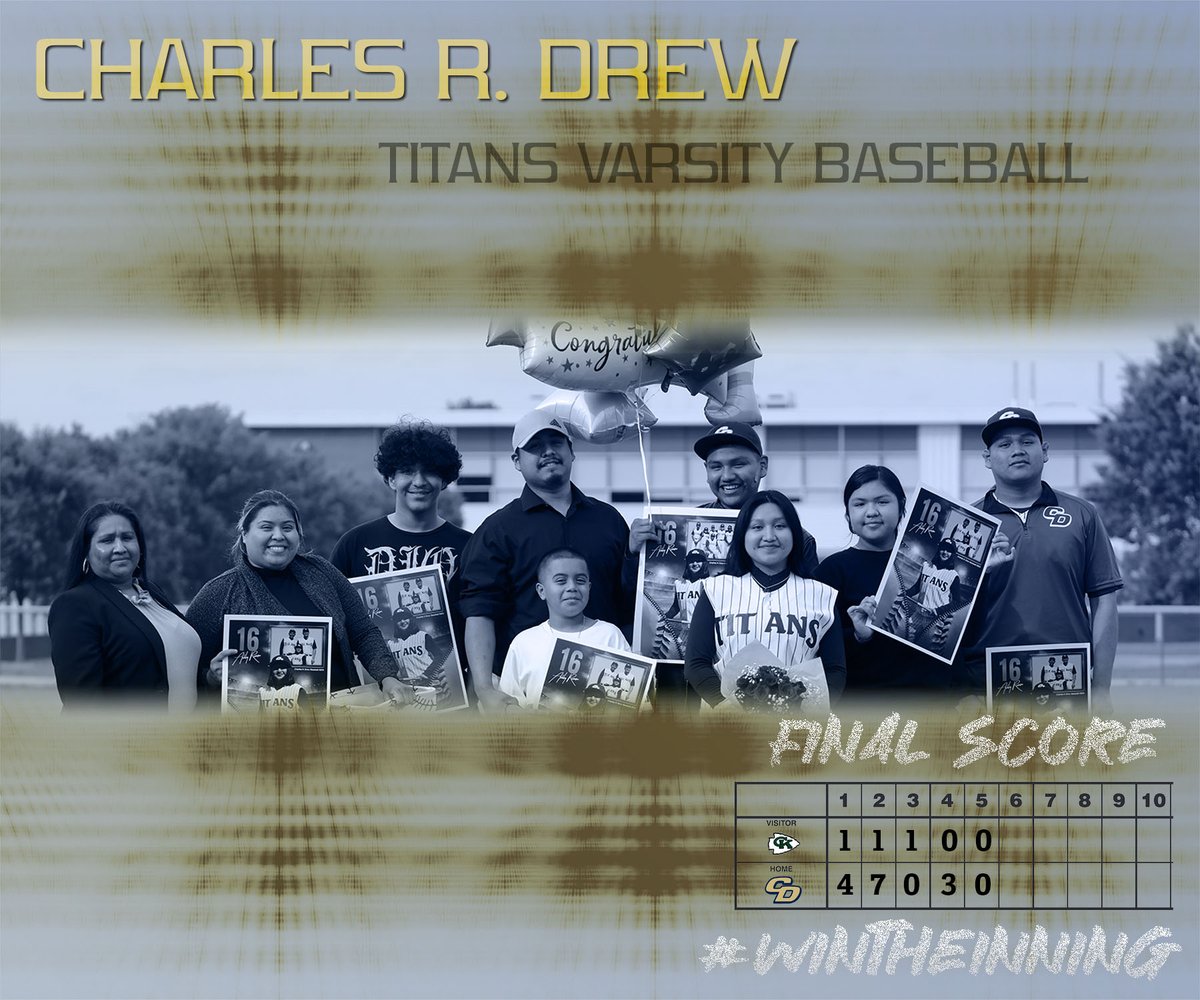 Final Score.....  
#WinTheInning #titantough⚔️