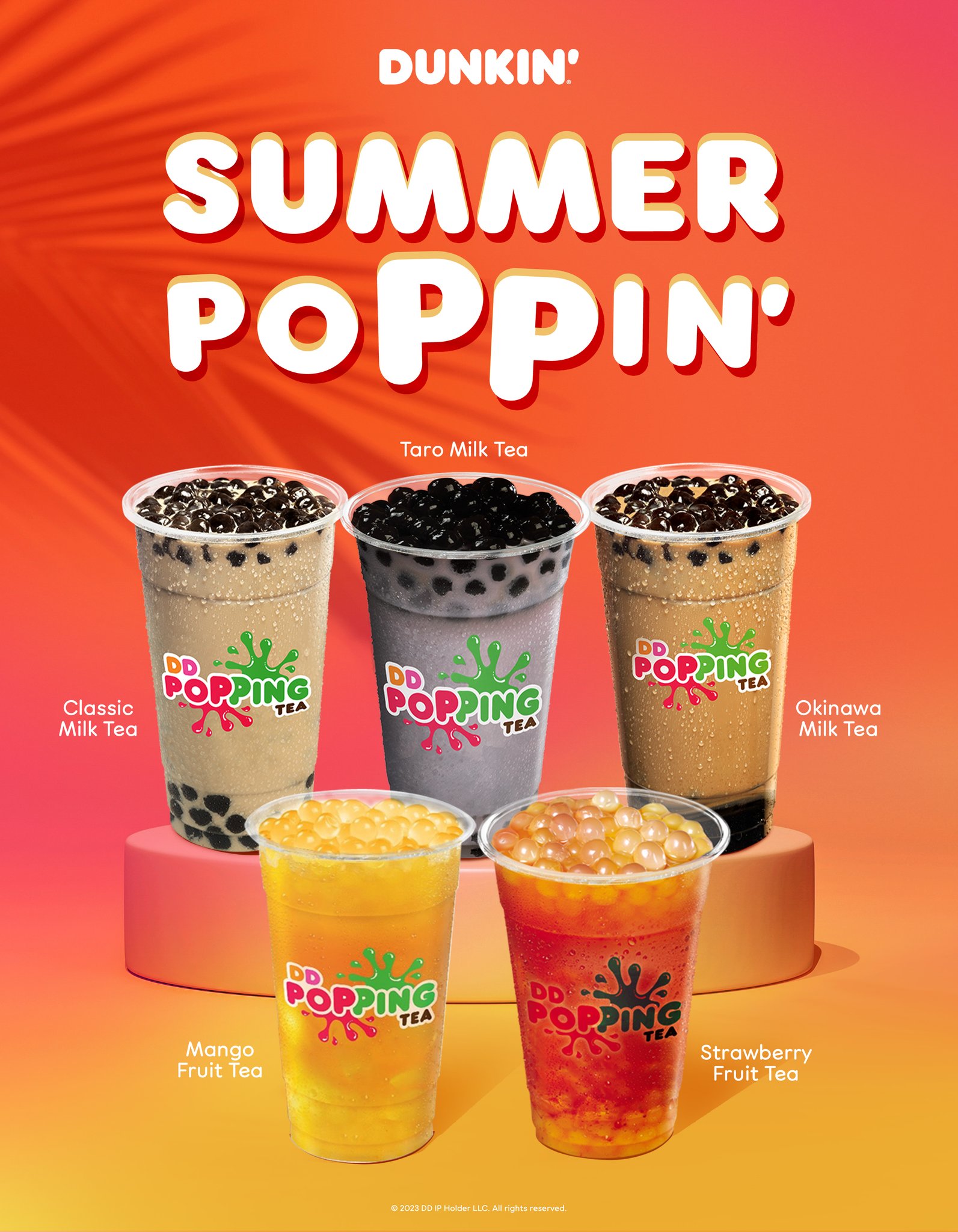 Dunkin Summer Popping 2025 Gaby Shandee