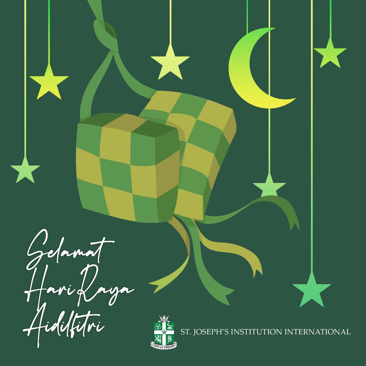 SJI_Intl's tweet photo. Wishing our families and friends observing Hari Raya Puasa today a blessed celebration filled with peace, joy, and prosperity. 🌙⭐️

#HariRayaPuasa #EidMubarak https://t.co/AsGkgmjAQn
