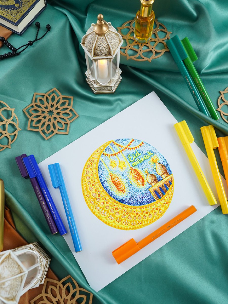 Selamat Hari Raya Idul Fitri. Mohon maaf lahir dan bathin 😀

Karya Yayu A. Rahayu @yayu_ar11 dengan Connector Pen Faber-Castell 

#FaberCastell #EidMubarak #ConnectorPen