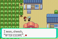 I mean, sheesh, 
"AFTER ESCAPE"...