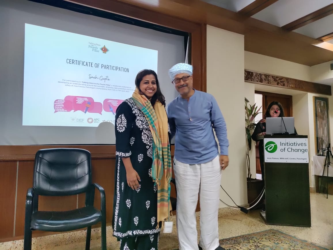 Selected among 50 media professionals across India 4 d "Talking Data to the Fourth Pillar" workshop, by <a href="/DEFindia/">DEFindia</a> at Asia Plateau, Panchgani, Maharashtra.  
Immersive content with hands-on learning using case studies, an amazing experience in this blended approach workshop.