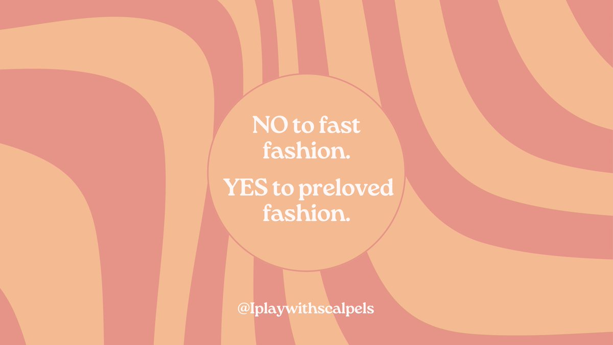 IScalpels's tweet photo. Buy preloved and reduce your carbon footprint! 🌎

#EarthDay #Sustainability https://t.co/m71WDCLoDl