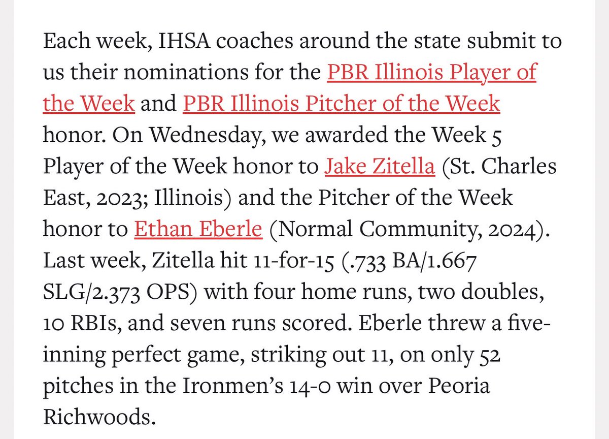 Canes Illinois Baseball tweet media