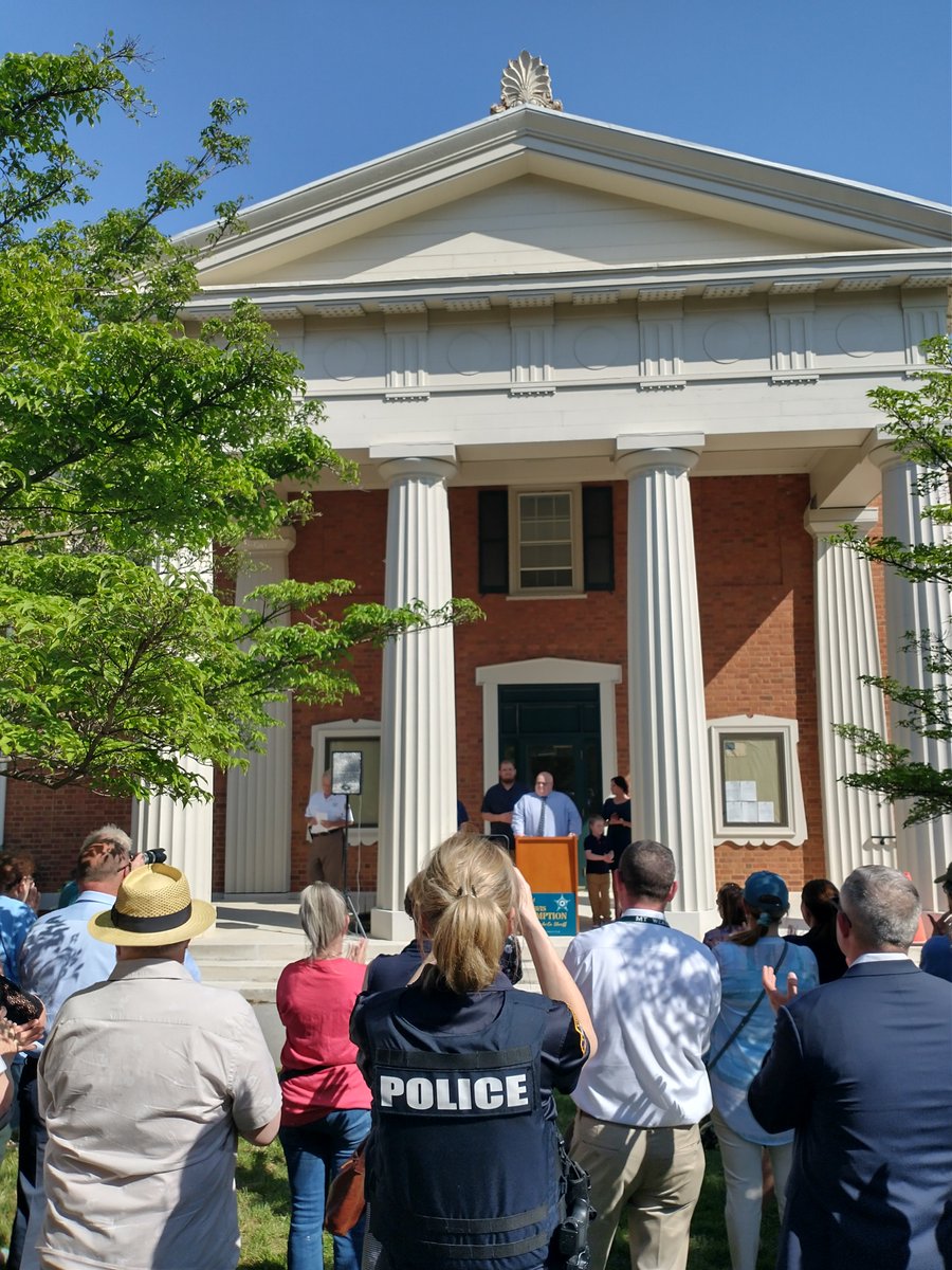 JamesBergidaVA's tweet photo. What an honor to attend Travis Sumption's announcement of his candidacy for Clarke County Sheriff! There were many familiar faces representing the men and women in law enforcement from across the region. Well deserved support!

#BackTheBlue https://t.co/isFUhXQDa7