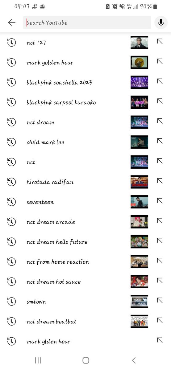 firstbluemolo's tweet photo. Prove you're not toxic, screenshot your youtube search history without changing anything https://t.co/8WSORnYIDc