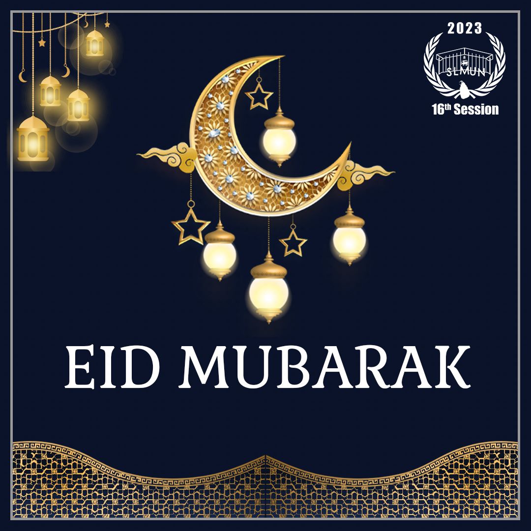 slmun2025's tweet photo. Eid Mubarak! May the joy of this auspicious day fill you with happiness and peace.
#slmun
#srilanka https://t.co/v3gz7ateDJ