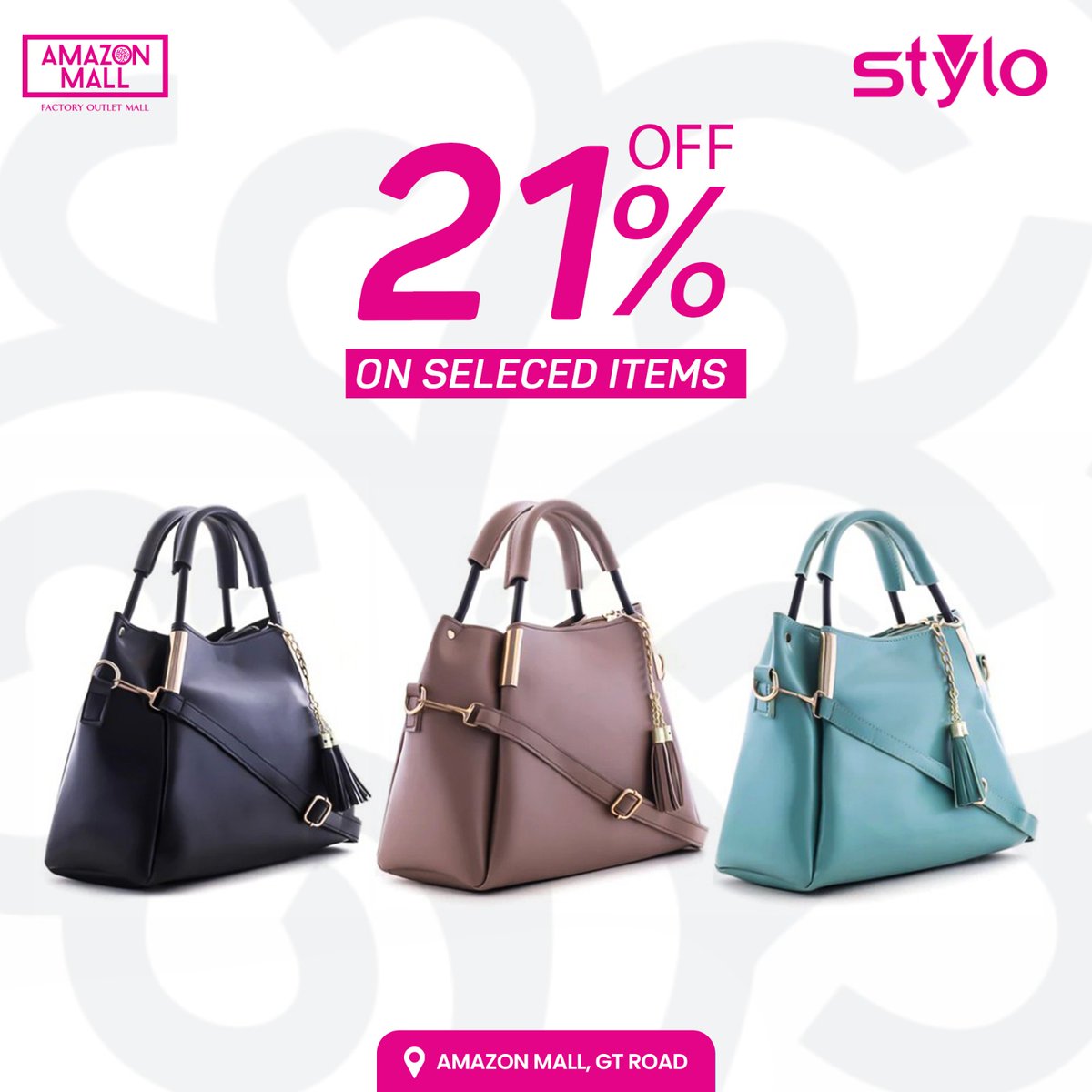 amazonmallpk's tweet photo. Stylo 🔥
21% OFF *ON SELECTED ITEMS!
Location📍Amazon Outlet Mall, GT Road.
#amazon #amazonmall #amazonmallgtroad #luxurylife #100k
#fyp #trending #fyp #sale #AmazonMall #stylo #stylopakistan #styloamazonmall https://t.co/R6g3fB98YO