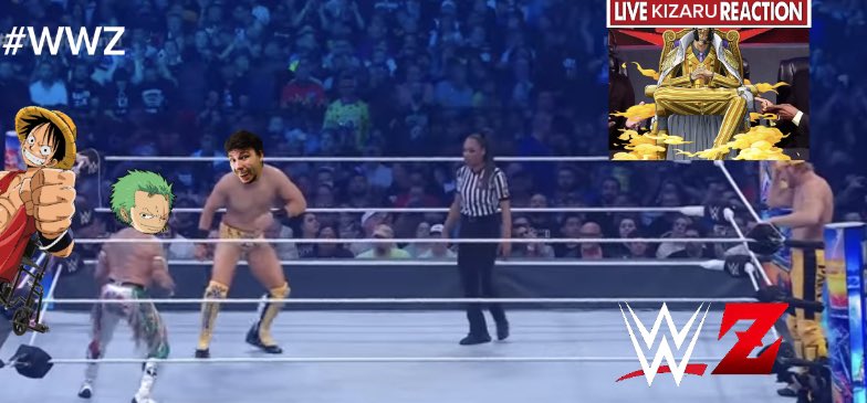 WWEZlarp's tweet photo. Sorry I was a little inactive, But here’s what happened at the Luffy and Zoro Vs Logan Paul and Mr.Beast Tag team match‼️‼️‼️‼️ {Thread} https://t.co/NZtGlzyinl