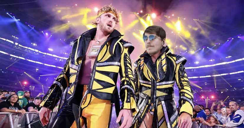 WWEZlarp's tweet photo. Sorry I was a little inactive, But here’s what happened at the Luffy and Zoro Vs Logan Paul and Mr.Beast Tag team match‼️‼️‼️‼️ {Thread} https://t.co/NZtGlzyinl