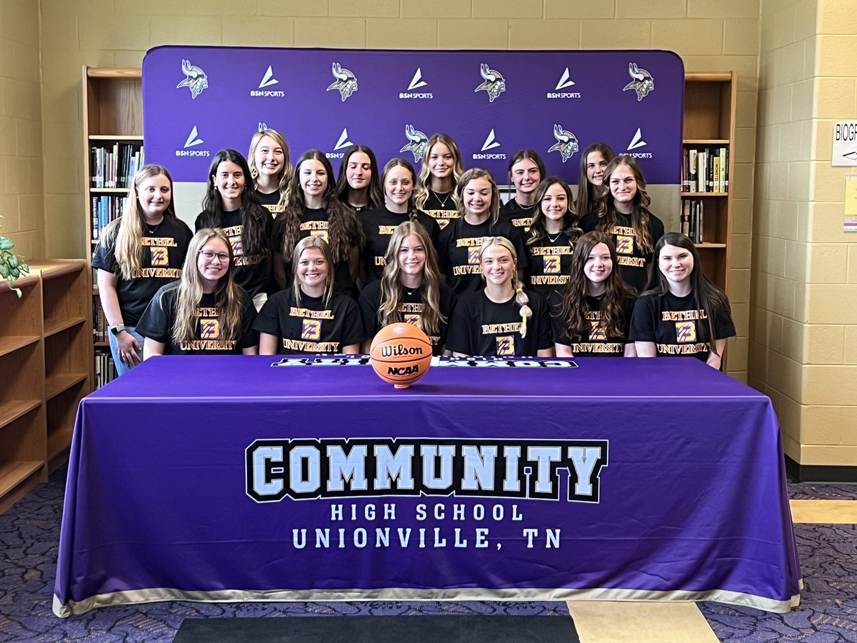 CoachPierceCHS's tweet photo. Great day to be a Viqueen! @MJSimmons23 signs with @BULadyCatsBBall! @coachnelsonBU https://t.co/FRxT69jjqn