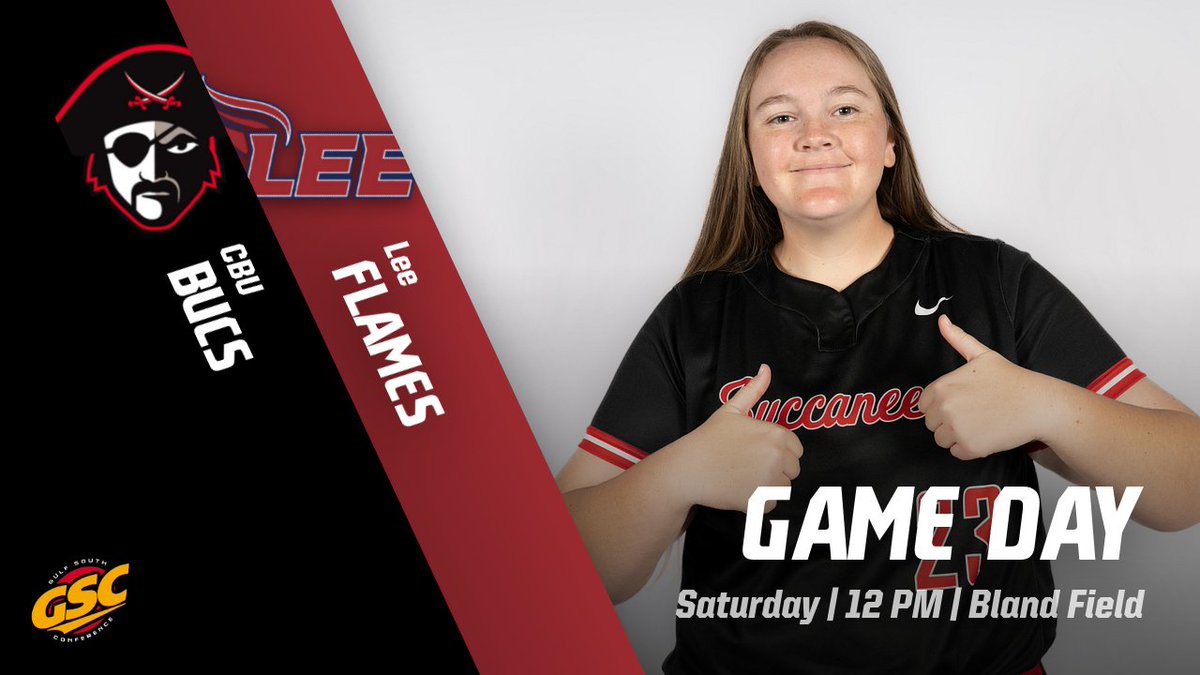 CBUBucsSb's tweet photo. 🥎 GAME DAY🥎
🆚 LEE (DH)
📍 Bland Field
⌚️ 12 PM
📊 https://t.co/v8kwO3TuX0
🖥 https://t.co/R3QIoHGcef
#BUCNation https://t.co/mblI0rExYl